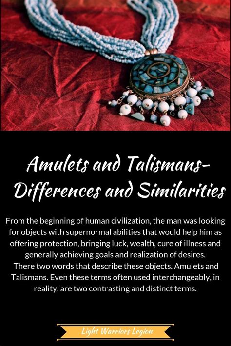 Carrying Your Protection: Talismans as Personal Accessories